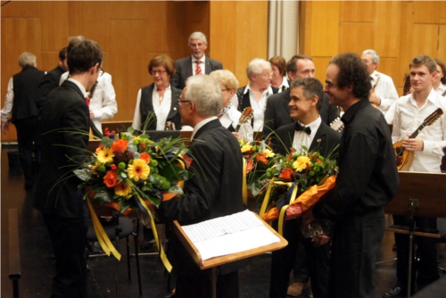 Konzert Solingen 2013 die drei Dirigenten